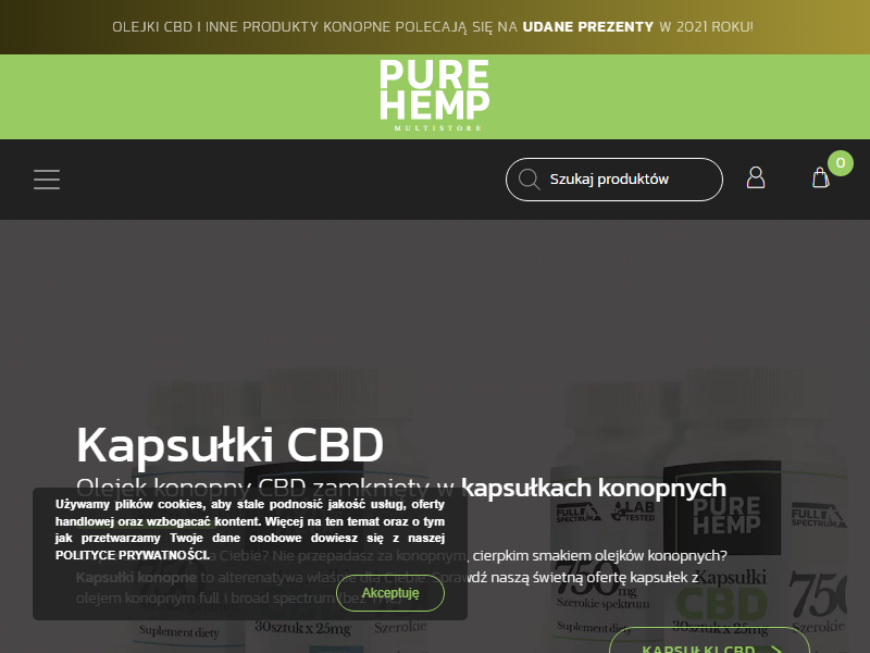 Purehemp.pl - Konopny Sklep CBD - Olej CBD